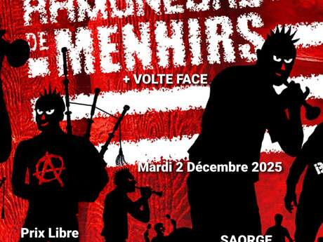 Concerto: Les Ramoneurs de Menhirs & volte face