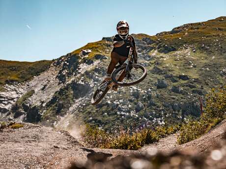 Piste VTT  la  Vink line- Partie Supérieure