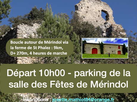 Randonnée vaudoise au départ de Mérindol