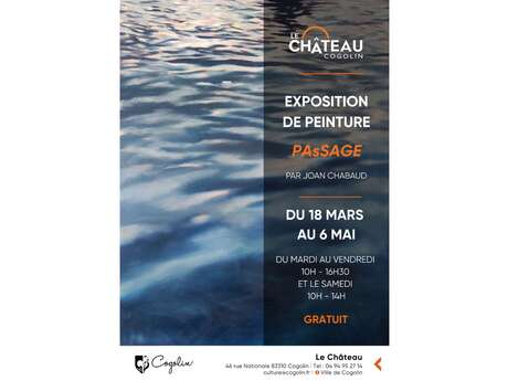 Exposition "Passage" de Joan Chabaud