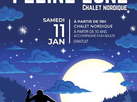 Soirée spéciale pleine lune en skis de fond !