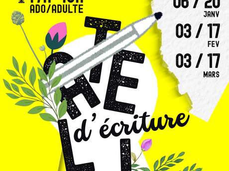 Atelier d'écriture animé par Marie Perra