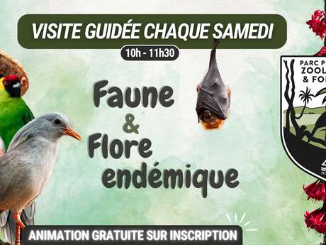 Faune et flore endémique - Parc Zoologique et Forestier