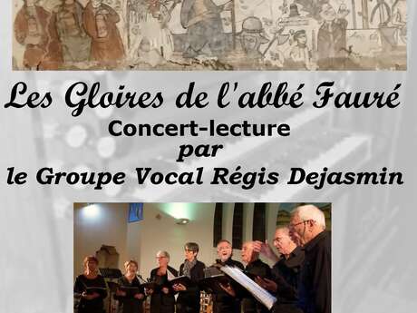 Concert lecture par le groupe vocal REGIS DEJASMIN