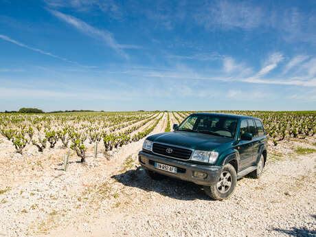 Famille Quiot : Balade du vigneron en 4x4