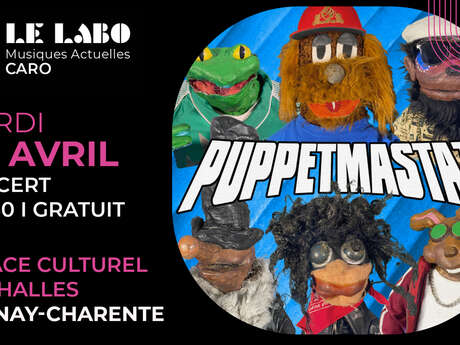 Concert Puppetmastaz Le Labo