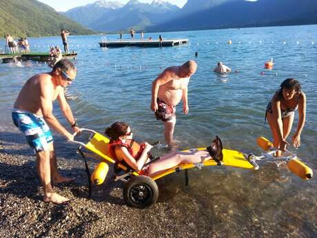 Location Sofao, fauteuil d'accès à l'eau à tous