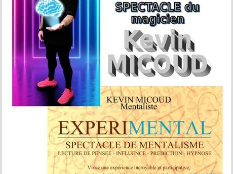Spectacle du magicien Kevin Micoud
