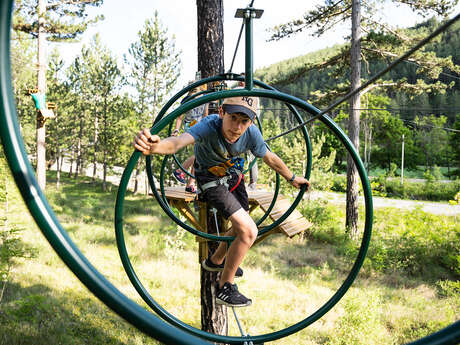 Parcours aventure à Barca Parc