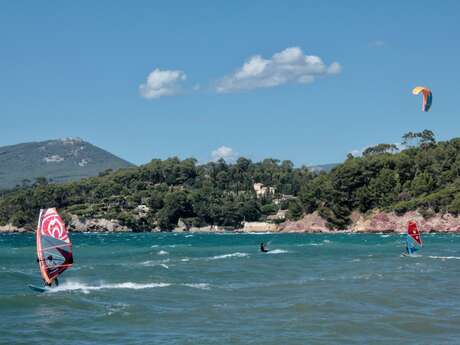 Spot de planche à voile de la Garonne Le Pradet