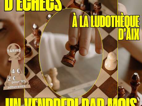 Soirée jeu d'échecs