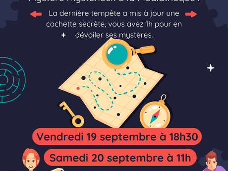 Jornadas Europeas del Patrimonio- Escape Game « Mystère mystérieux à la Médiathèque !  »