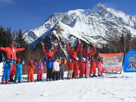 Club Piou Piou au Plateau de la Croix - Cours de ski à partir de 3ans