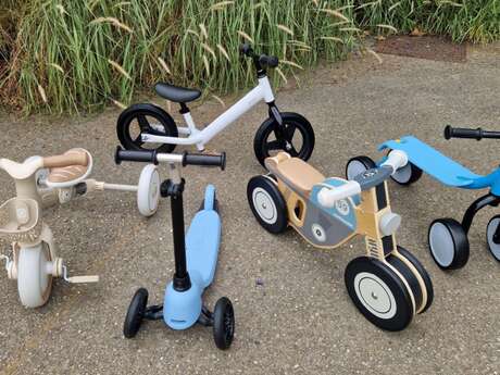 Animation "Tous petits vélos" - 18 à 36 mois accompagnés