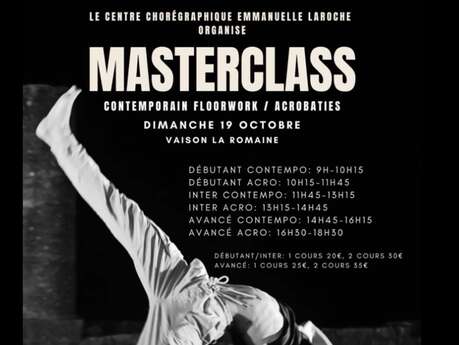 Masterclass hedendaags vloerwerk/acrobatiek
