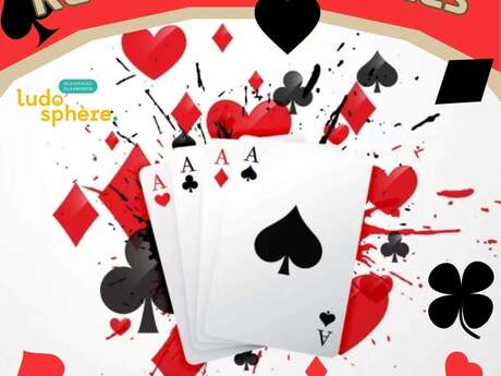 Soirée jeu de cartes à la Ludo'sphère