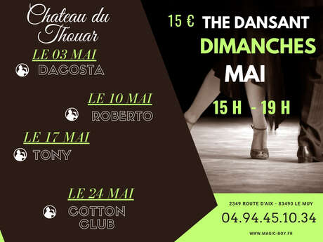 Thé dansant du dimanche au Thouar