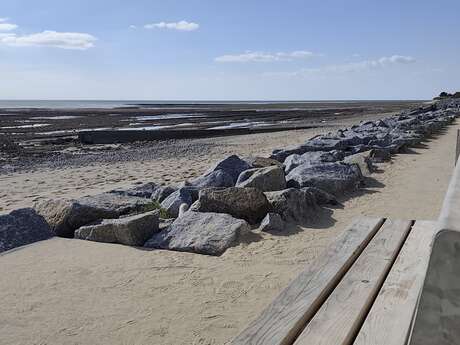 Paseo accesible en Sainte-Marie-de-Ré