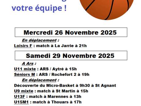 Torneo de baloncesto - Unión Deportiva Arsaises