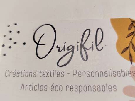 Origifil - Boutique de créations textiles