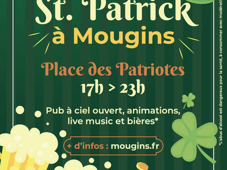 Saint Patrick's day in Mougins