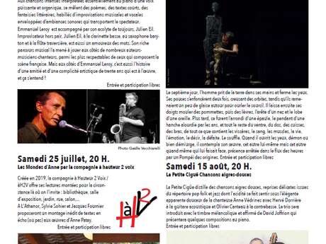 Concert à la galerie L'Athanor