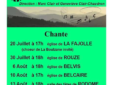 Chorale "haut les choeurs"
