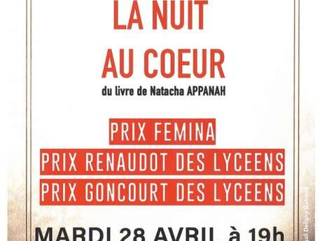 Lecture publique La nuit au coeur de Natacha Appanah
