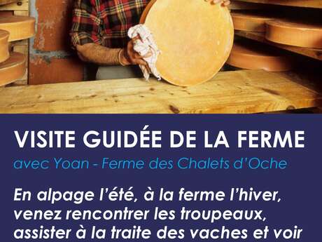 Visite guidée de la Ferme des Chalets d'Oche