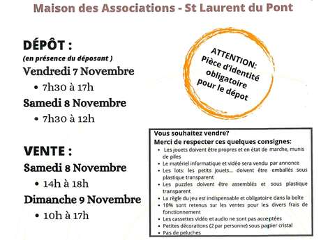 Bourse aux jouets