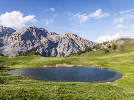 Col des Thures et lac Chavillon