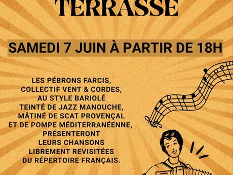 Guinguette concert en terrasse