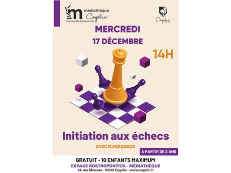 Initiation aux échecs enfants