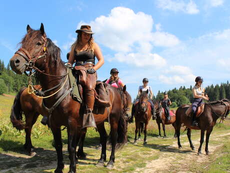 Balades à cheval à Corrençon