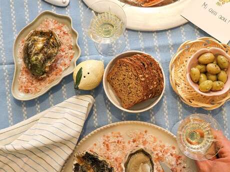 Dîner St Valentin à La Bourriche du coin à Cucuron