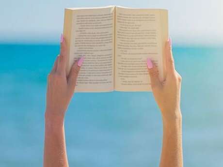 Bibliothèque à la plage