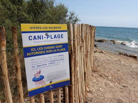 Cani-plage: zone réservée aux chiens