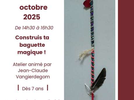 Kreativ-Workshop "Stelle deinen Zauberstab her!"