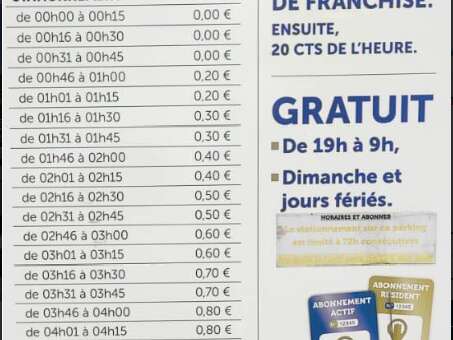 Parking la piscine