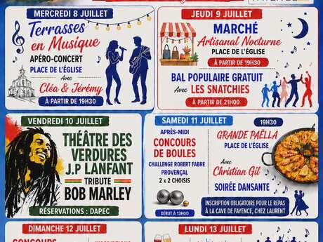 Fête Nationale et feu d'artifice