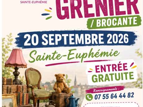 Vide-grenier - Brocante à Sainte-Euphémie