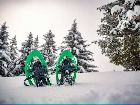 Sneeuwschoen route Prérond / Le Super Collet