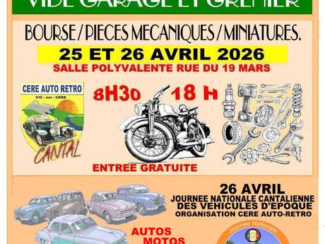 Vide-garage, modélisme et exposition de véhicules d'époque