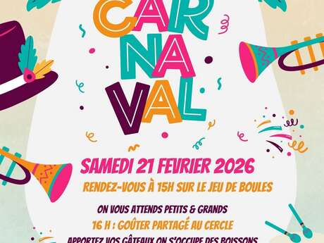 Carnaval : Défilé et goûter