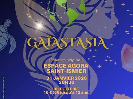 Soirée Téléthon Lions Club Grenoble Meylan Voiron - spectacle musical « Gaïastasia »
