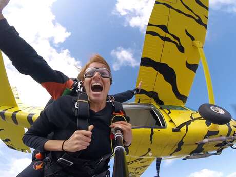 Sautez en parachute en tandem et dépassez vos limites!