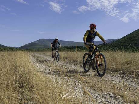 MTB n°1 - 'Grand Tour de Forcalquier à la Montagne de Lure' (Grand Tour from Forcalquier to the Montagne de Lure)