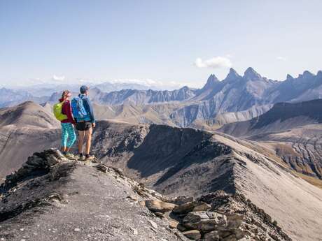 Le sommet du Pic du Mas de La Grave