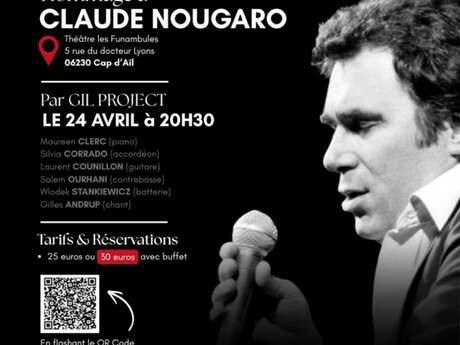 CONCERT CARITATIF : Hommage à Nougaro !