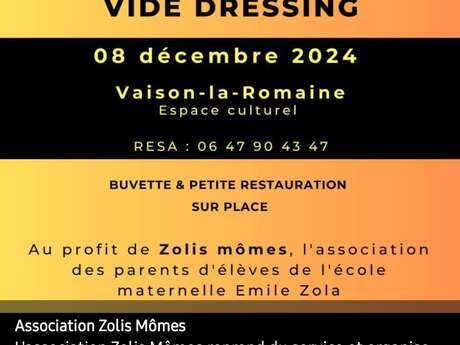 Bourse aux jouets et Vide dressing